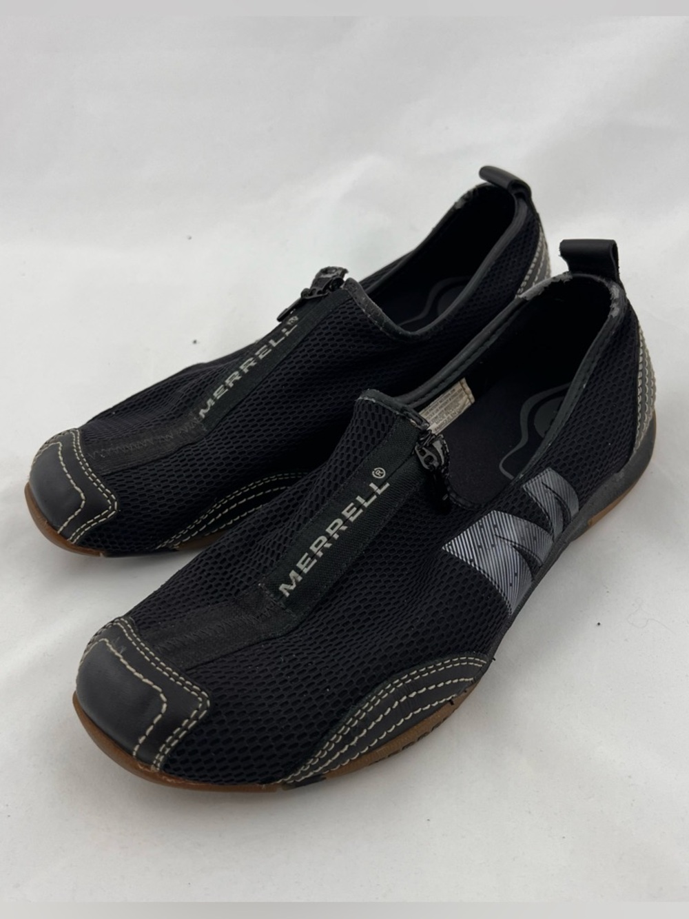 Merrell Black Mesh Slip-On Shoes - NOR FOR SALE